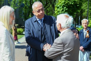 Dan pobede nad fašizmom - polaganje venaca na Trgu žrtava fašizma