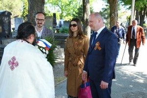 Dan pobede nad fašizmom - polaganje venaca u Dudovoj šumi