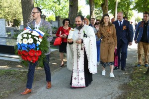 Dan pobede nad fašizmom - polaganje venaca u Dudovoj šumi