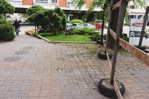 Radovi na zatvorenom parkingu kod Otvorenog univerziteta