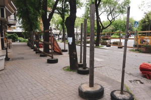 Radovi na zatvorenom parkingu kod Otvorenog univerziteta