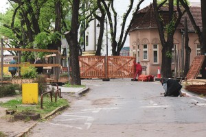 Radovi na zatvorenom parkingu kod Otvorenog univerziteta