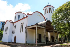 Hram Svetog Nektarija Eginskog - dan uoči unošenja ikone sa Hilandara