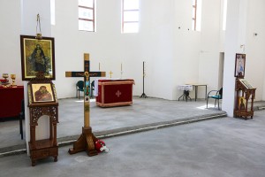 Hram Svetog Nektarija Eginskog - dan uoči unošenja ikone sa Hilandara