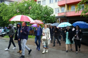 Unošenje ikone Presvete Bogorodice Trojeručice u hram na Prozivci