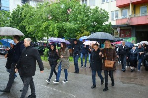 Unošenje ikone Presvete Bogorodice Trojeručice u hram na Prozivci