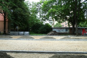 Obilazak radova na uređenju parking prostora na Teslinom naselju