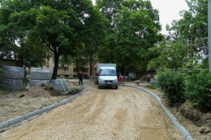 Obilazak radova na uređenju parking prostora na Teslinom naselju