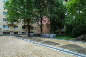 Obilazak radova na uređenju parking prostora na Teslinom naselju