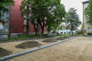 Obilazak radova na uređenju parking prostora na Teslinom naselju