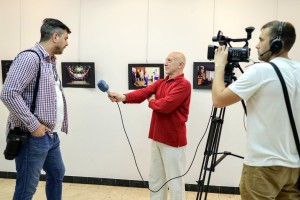 Otvaranje izložbe "Iza kulisa Festivala evropskog filma Palić: Vizuelna priča kroz objektiv" autora Damira Vujkovića