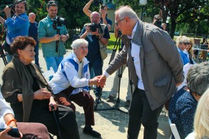 Goran Vesić i Stevan Bakić sa Bajmočanima
