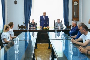 Prijem za sportski kolektiv ŽFK "Spartak"