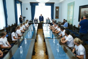 Prijem za sportski kolektiv ŽFK "Spartak"