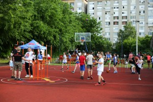 Trojka iz bloka - humanitarni turnir u brzom šutiranju trojki