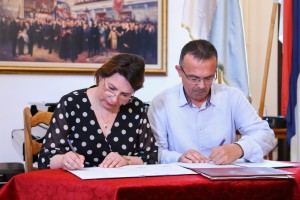 Potpisivanje memoranduma o saradnji između Matice srpske i Bunjevačkog nacionalnog saveta