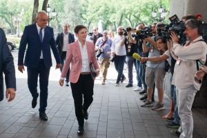 Sastanak premijera Srbije i Hrvatske u Gradskoj kući