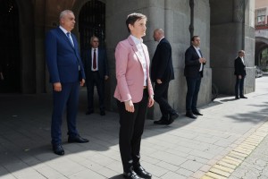 Sastanak premijera Srbije i Hrvatske u Gradskoj kući