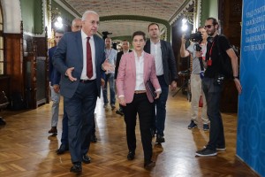 Sastanak premijera Srbije i Hrvatske u Gradskoj kući