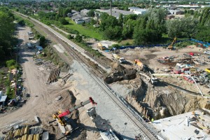 Radovi na izgradnji obilaznice od Bajnatske do Javnih skladišta (29. jun)