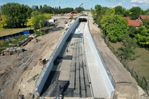 Radovi na izgradnji obilaznice od Bajnatske do Javnih skladišta (29. jun)