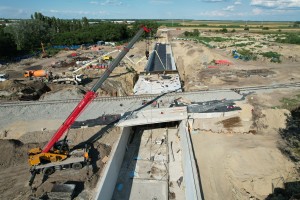 Radovi na izgradnji obilaznice od Bajnatske do Javnih skladišta (29. jun)