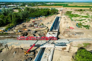 Radovi na izgradnji obilaznice od Bajnatske do Javnih skladišta (29. jun)