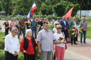 Obeležavanje Dana borca - polaganje venaca