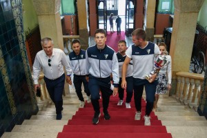 Prijem gradonačelnika Bakića za predstavnike Tenis kluba "Spartak"