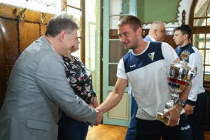 Prijem gradonačelnika Bakića za predstavnike Tenis kluba "Spartak"