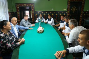 Prijem gradonačelnika Bakića za predstavnike Tenis kluba "Spartak"