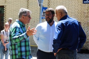Obilazak radova na rehabilitaciji Ivangradske ulice