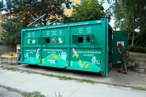 Otvaranje mobilnog reciklažnog centra u Čantaviru