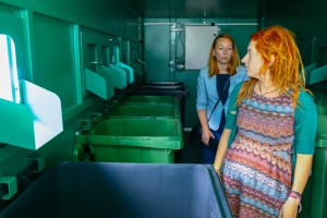 Otvaranje mobilnog reciklažnog centra u Čantaviru