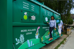 Otvaranje mobilnog reciklažnog centra u Čantaviru