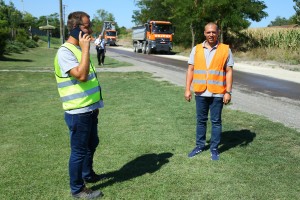 Obilazak radova na rekonstrukciji Kanjiškog puta