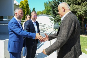 Obilazak radova na unapređenju uslova boravka i rada u Domu "Kolevka"