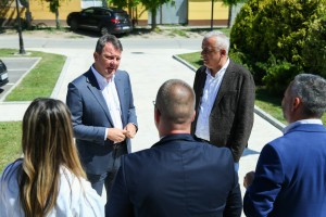 Obilazak radova na unapređenju uslova boravka i rada u Domu "Kolevka"