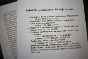 Najava programa proslave Dana grada