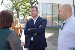 Predsednik Vučić u obilasku akva parka