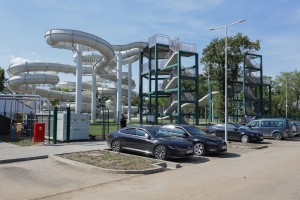 Predsednik Vučić u obilasku akva parka