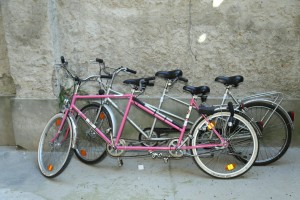 Tandem bicikl kod slepih i slabovidih