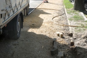 Obilazak radova na rekonstrukciji biciklističke staze na Senćanskom putu