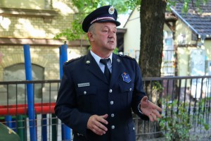 Pokazna vežba gašenja požara na Školskom centru "Dositej Obradović"