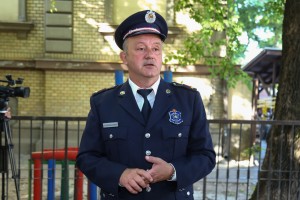 Pokazna vežba gašenja požara na Školskom centru "Dositej Obradović"