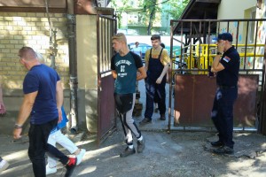 Pokazna vežba gašenja požara na Školskom centru "Dositej Obradović"