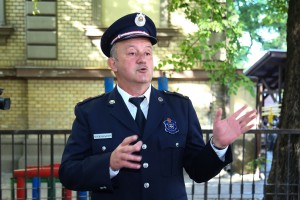 Pokazna vežba gašenja požara na Školskom centru "Dositej Obradović"