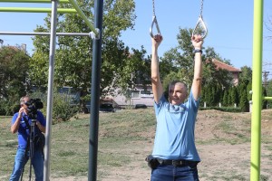 Teretana na otvorenom u Kertvarošu