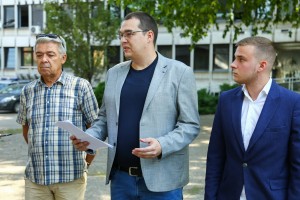 Obraćanje predstavnika opozicionih stranaka povodom bezbednosne situacije u gradu