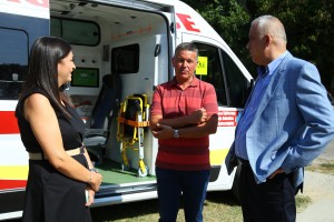 Uručenje sanitetskog vozila Službi hitne medicinske pomoći